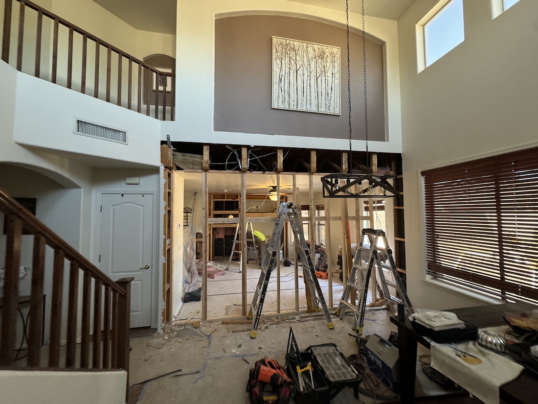Poured concrete deck — Knoxville Concrete Kings
